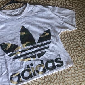 Adidas Camo Croptop